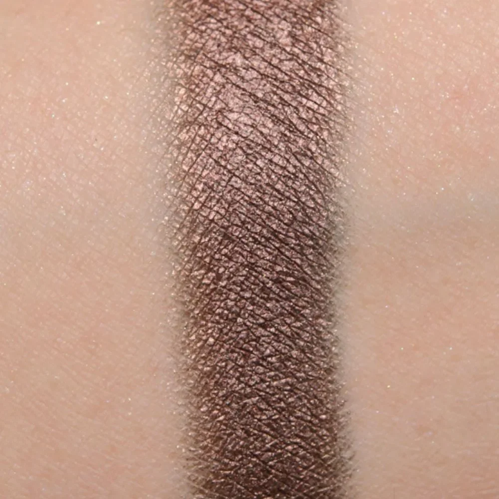 Makeup Geek Steampunk Eyeshadow cool toned dark brown shimmer discontinued